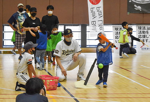 Baseball experience event Providing a venue for Kids’ Ballpark