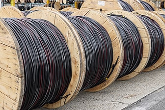Electric cables for nuclear power plants
