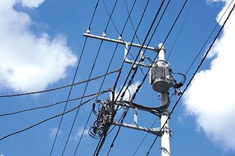 Electric wires and cables for power distribution