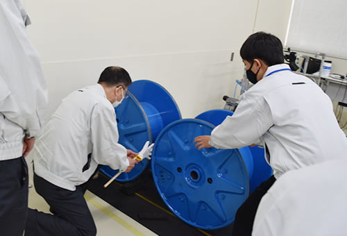 Work experience for students at a local junior high school