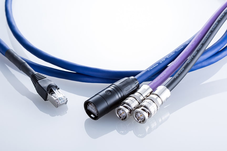 Broadcasting cables